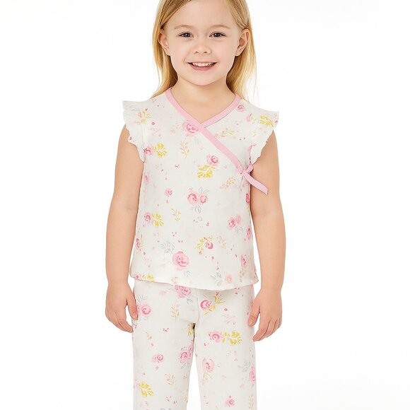 American Girl Other - American Girl White and Pink Floral Pajama Set
